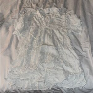 Carly Jean Los Angeles Sheer White Top